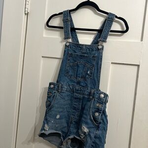 short overalls
